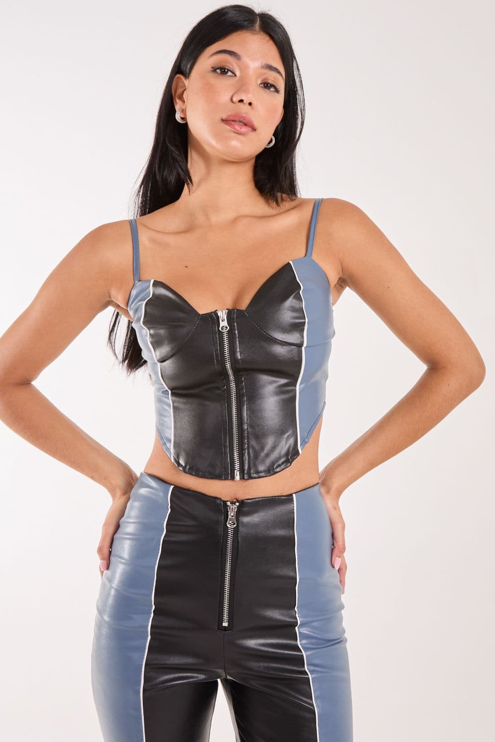 Pink Vanilla Women's Zip Up Corset